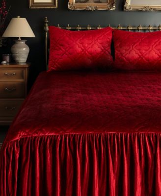 Caserta Velvet Bedspread, King/California King