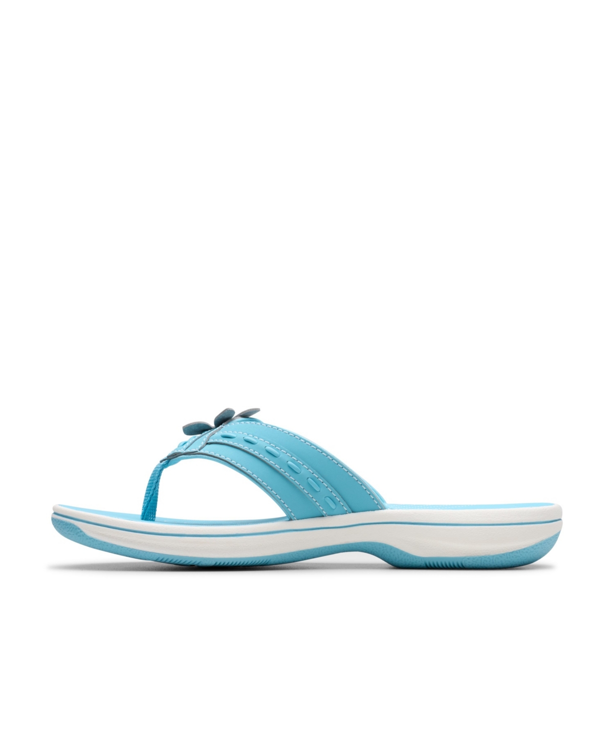 Clarks Women's Cloudsteppers Breeze Opal Slip On Sandals
