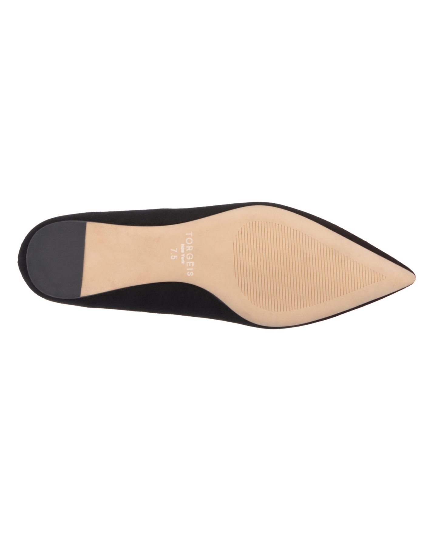 Женские балетки Torgeis Hartwell Buckle Detail Ballet Flat, цвет: Чёрный — фото 6