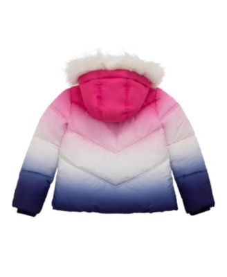 Girls Heavyweight Puffer Jacket Bubble Coat