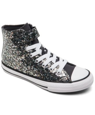 Ladies sparkly converse online