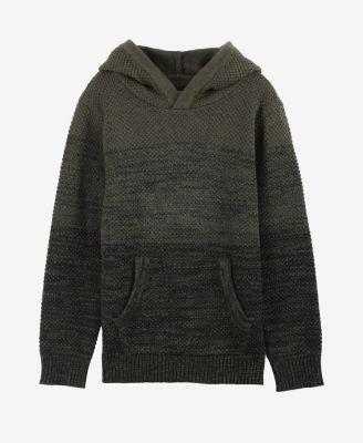 XRAY Boys Colorblock Pullover Hood Sweater