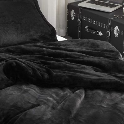 Oversized Comforter Set - Me Sooo Comfy - Black