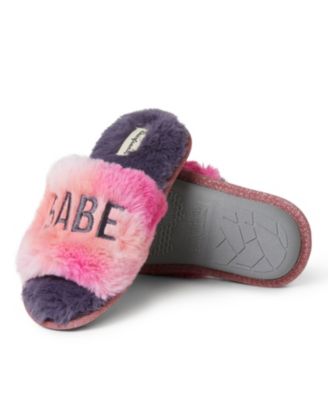 Kids Lana Fuzzy Slide Slipper Bird