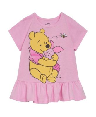 Toddler Girls Peplum T-Shirt and Leggings Outfit Set