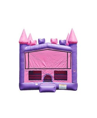 JumpOrange Commercial Grade Inflatable Princess Bricks Bounce House ...