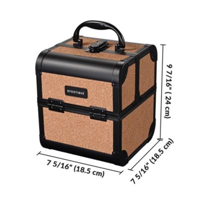Makeup Train Case Cosmetic Organizer