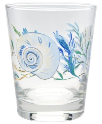 Coastal Shores Double Old-Fashioned Glasses, Set of 4