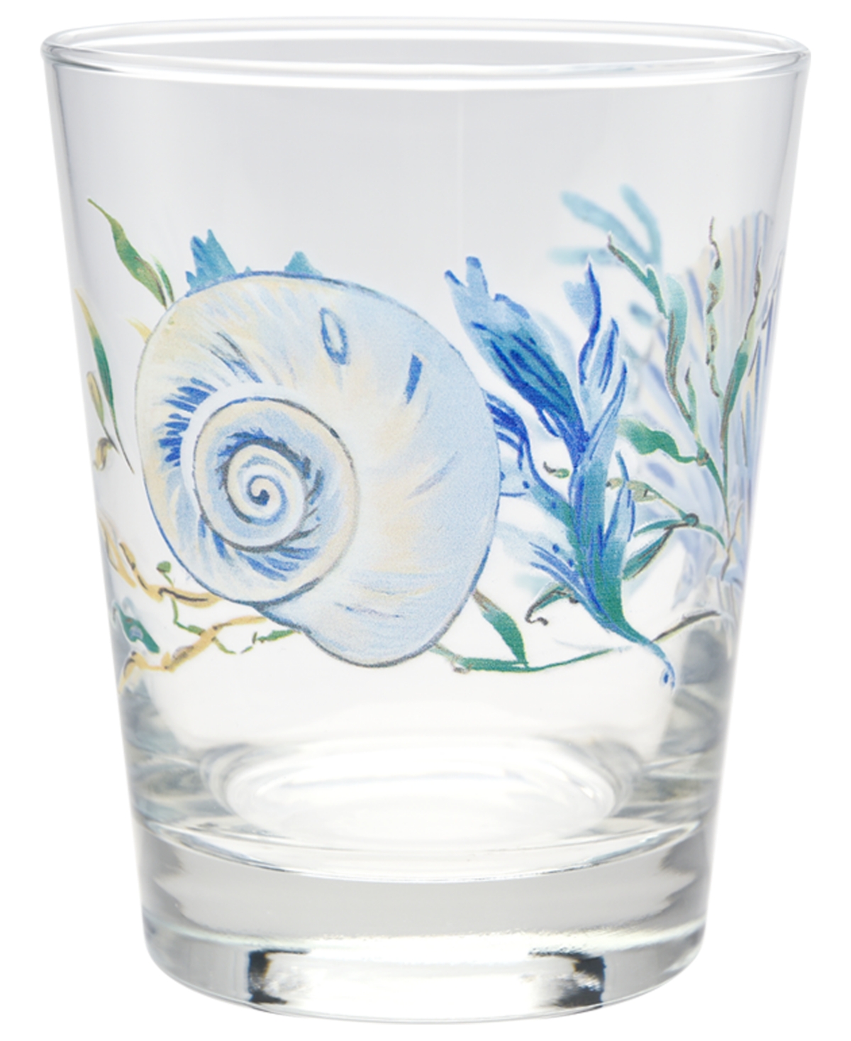 Fiesta Coastal Shores Double Old-fashioned Glass, Set Of 4 In Multi