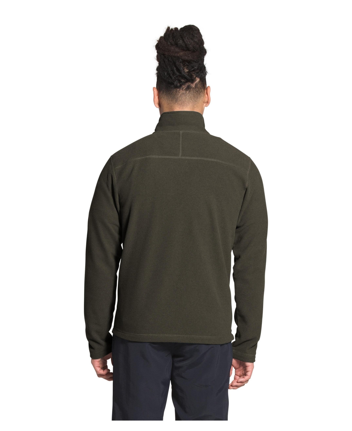 THE NORTH FACE MEN'S TEXTURED CAP ROCK 1/4 ZIP PULLOVER SWEATSHIRT 