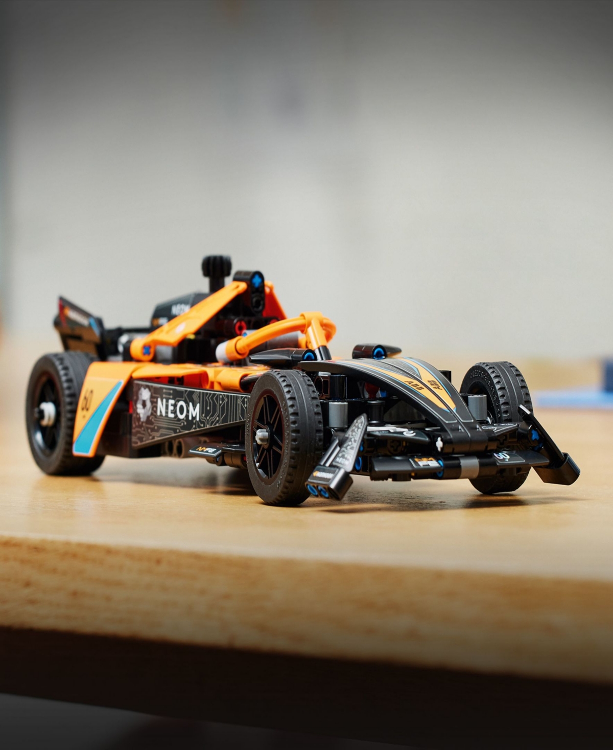 Lego Technic Neom McLaren Formula E Race Car 42169 Toy Building Set, 452 Pieces