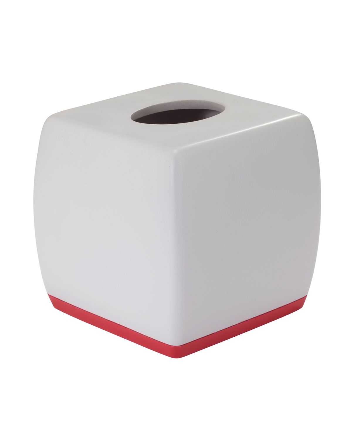 Avanti Ho Ho Ho Resin Tissue Box Cover In Grey