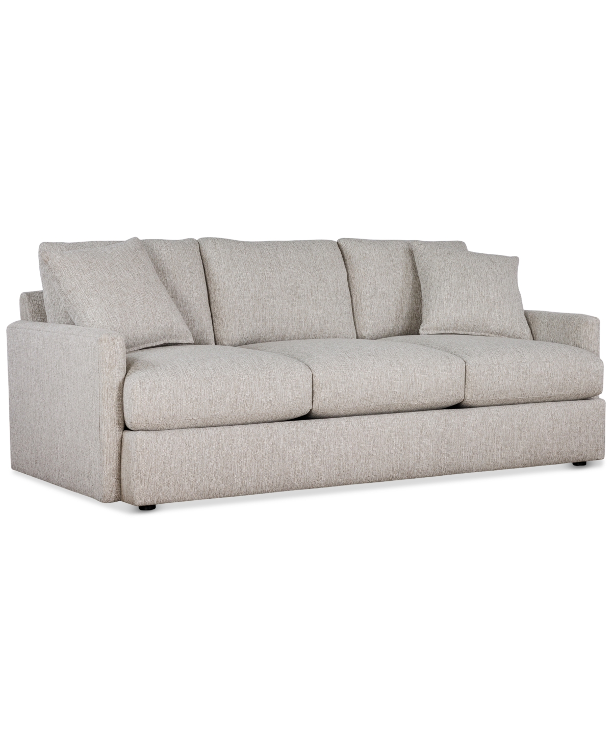 Macy's Tilmar Fabric Estate Sofa With Deep Seating, Exclusively At  In Pebble