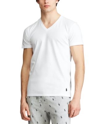 Men's Classic-Fit V-Neck Undershirts, 5-Pack