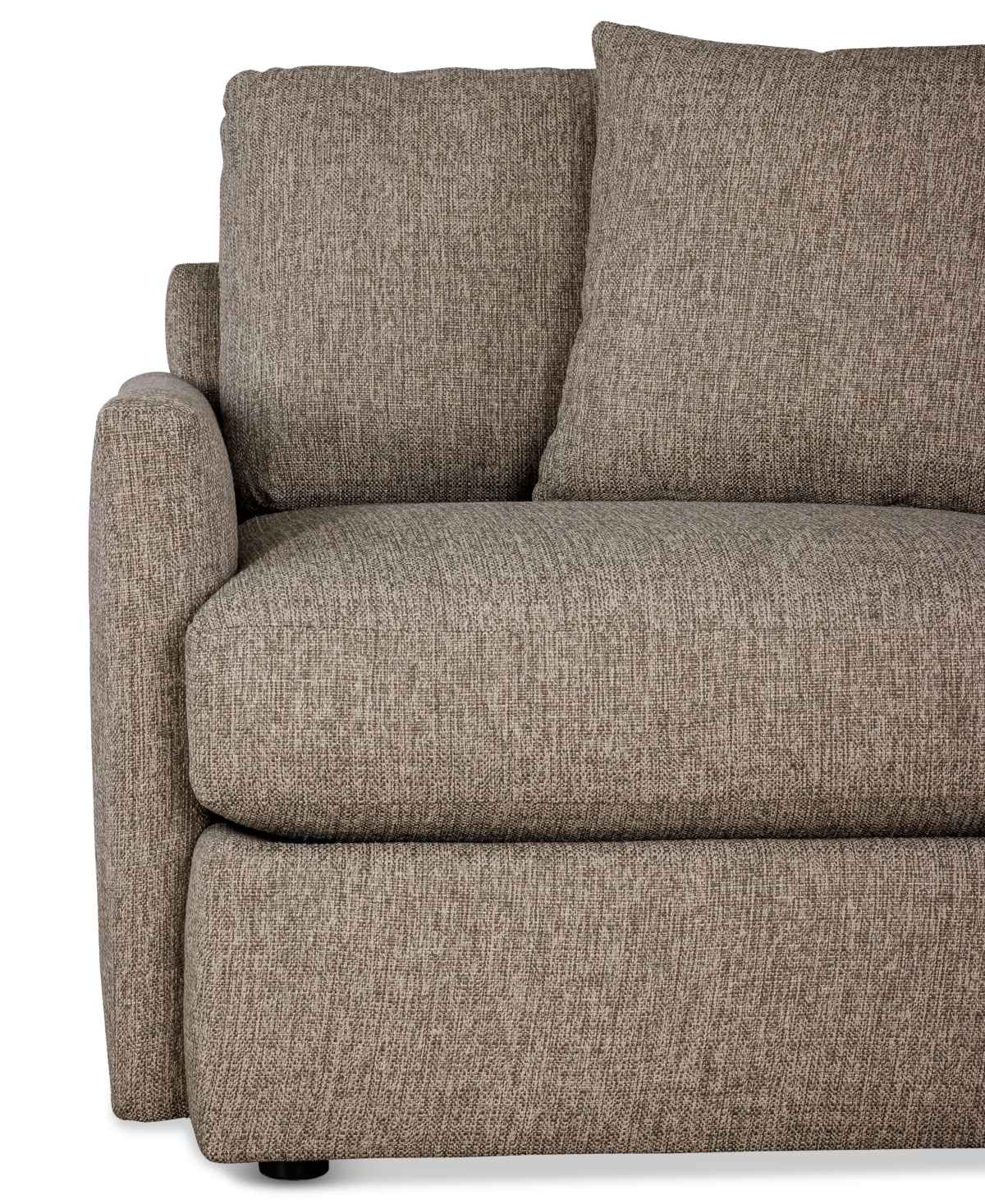 Macy's Tilmar Fabric Arm Chair, Exclusively At  In Charcoal