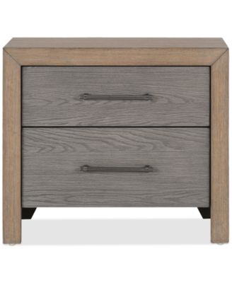 Furniture - Portmore 2-Drawer Nightstand, Created for Macy's