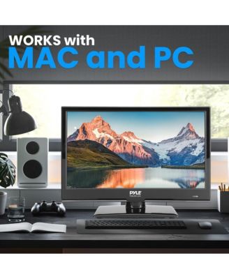 15.6   LED RV Digital TV with DVD Combo, Full HD Flat Screen, 12V/24V Car Adapter