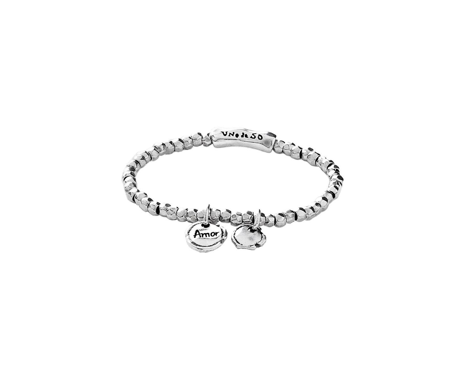Sealed Love Sterling Silver Metal Bracelet