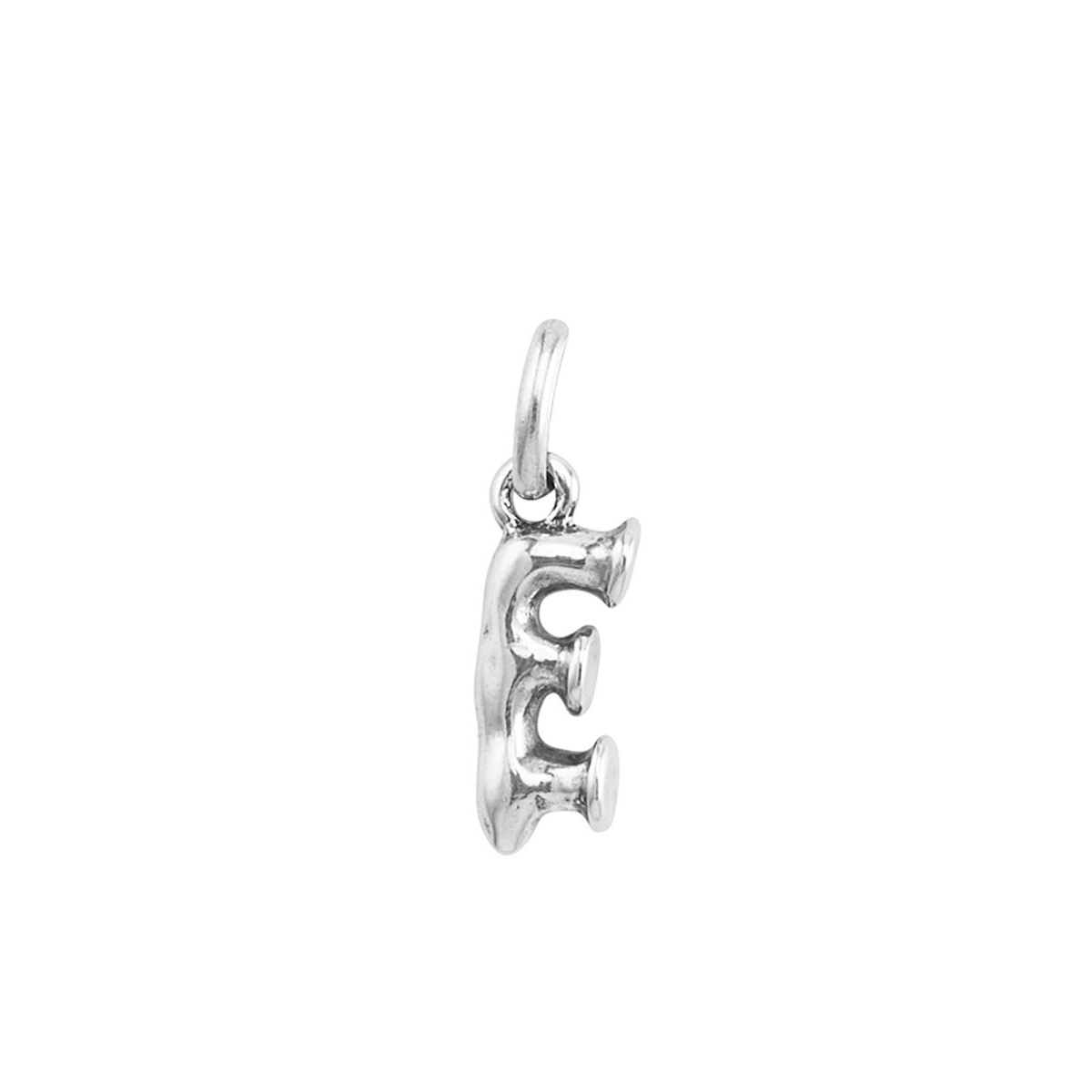 UNOde50 Little Alphabetical Metal Alloy Pendant Charms - Gold Z