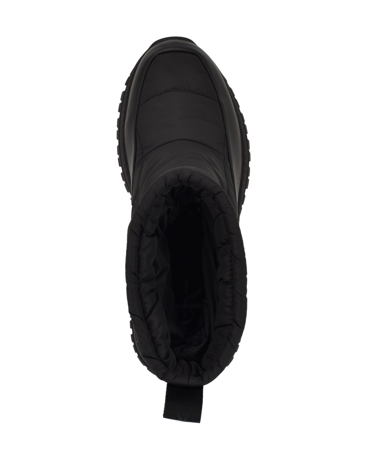 Calvin Klein Women's Nelsa Round Toe Casual Lug Sole Booties In Black