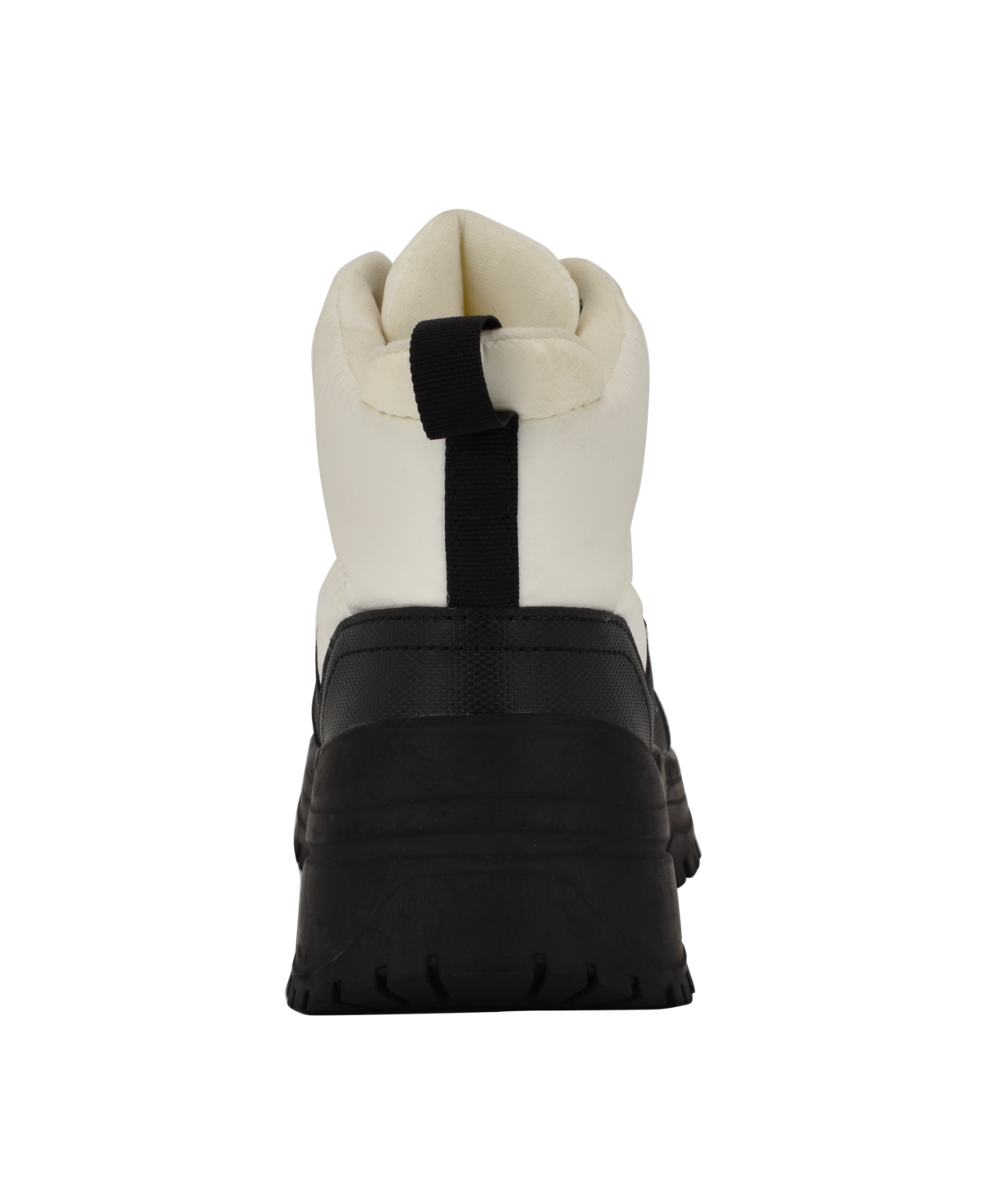 Calvin Klein Noanne Quilted Winter Boot In White