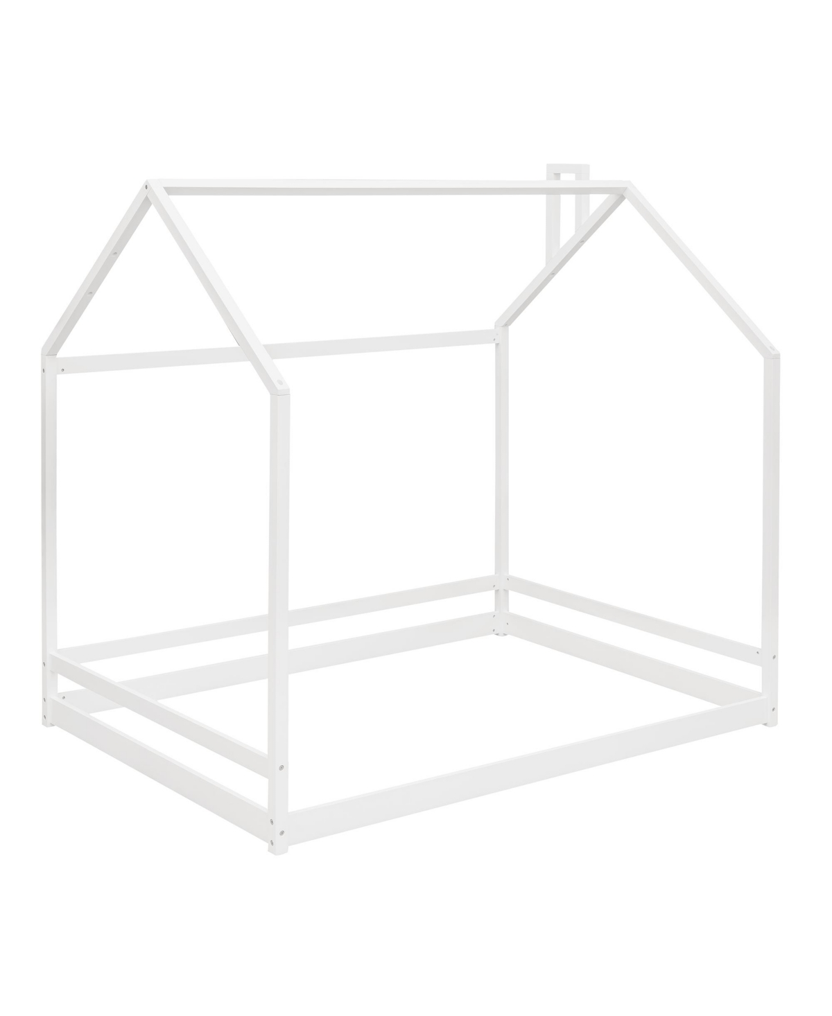 Slickblue Full Size Wood House Bed Frame, Stylish and Cozy Design for Kids' Bedroom