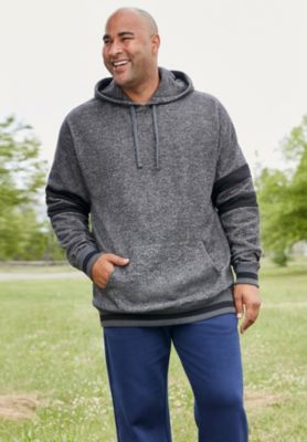Big & Tall Coaches Collection Colorblocked Pullover Hoodie