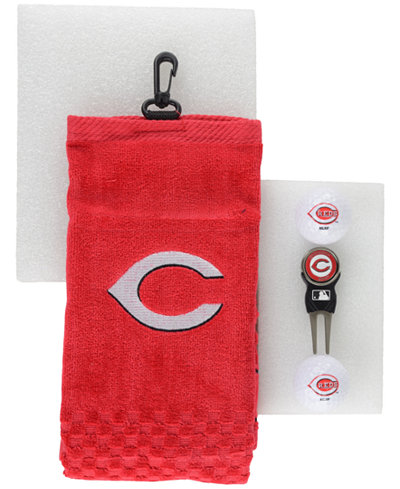 Team Golf Cincinnati Reds Golf Towel Gift Set