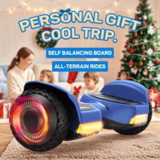 Gyroor Hoverboard G13 All Terrain Hoverboard with LED Lights 500W Motor Self Balancing Off Road Hoverboards with Bluetooth for Kids ages 6 12 and Adults Macy s