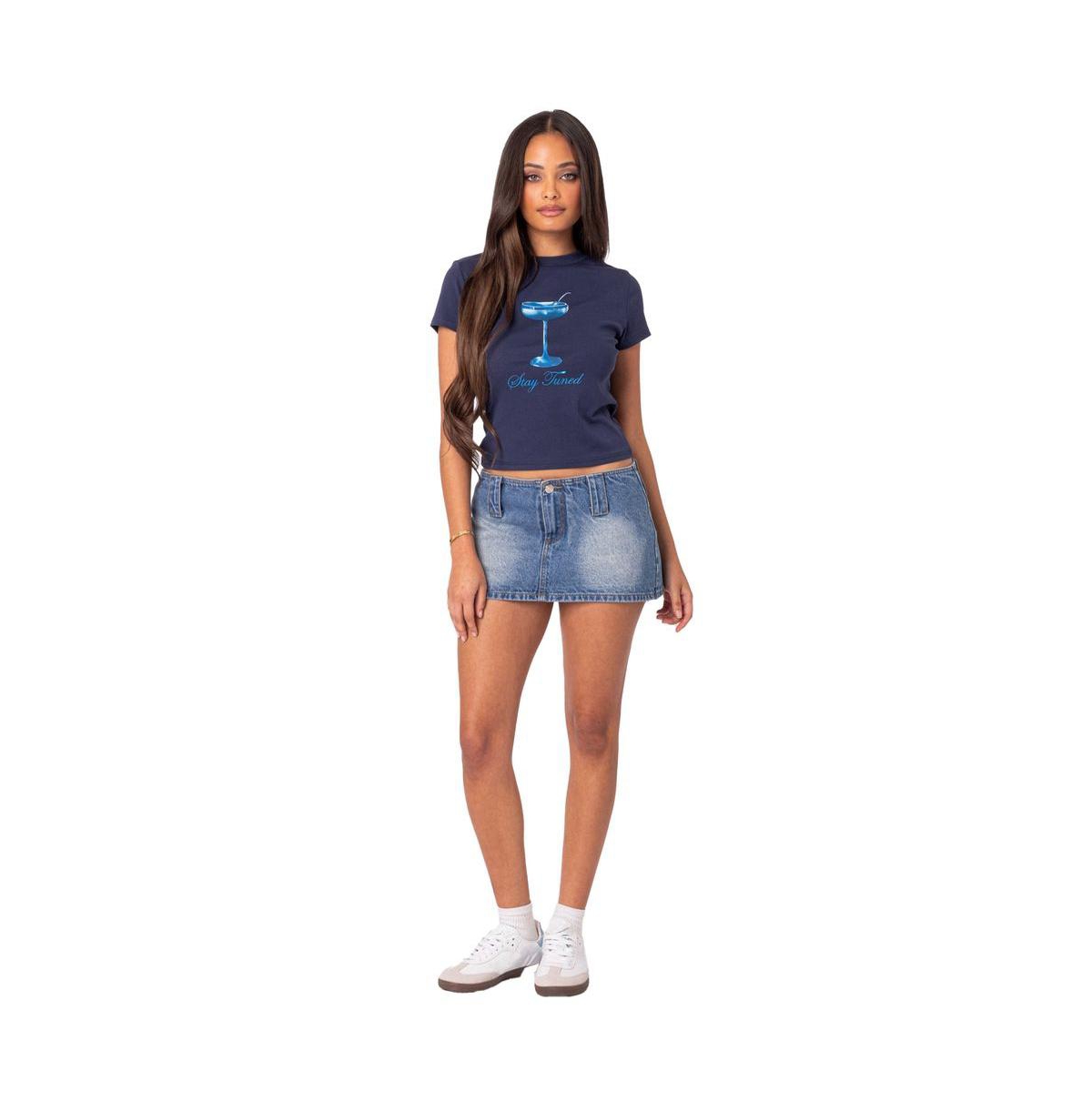 Edikted Women's Tuned In T Shirt