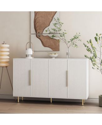 Streamdale Versatile Fluted Sideboard Art Deco meets Mid-Century Modern