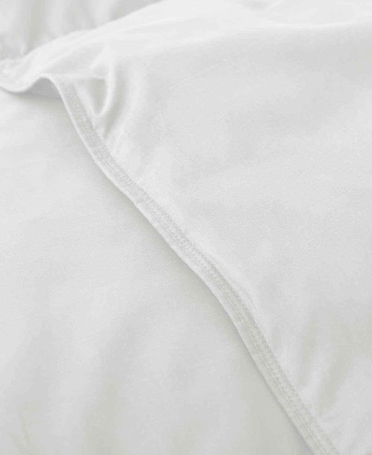 Unikome Warm And Cozy 360 Thread Count All Season Down And Feather Fiber Comforter, Twin In White