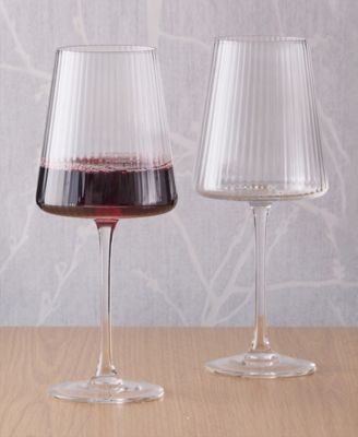 Empire Clear Wine Glasses, Set of 2