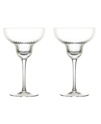 Empire Clear Margarita Glasses, Set of 2