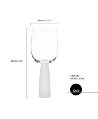 Oslo Wine Glasses Frost, Set of 2