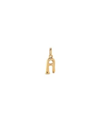 Little Alphabetical Metal Alloy Pendant Charms