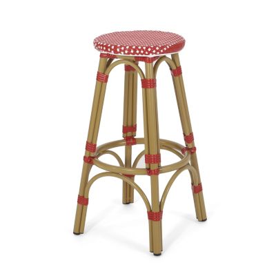 Weather-Resistant Aluminum Outdoor Entertainment Barstools
