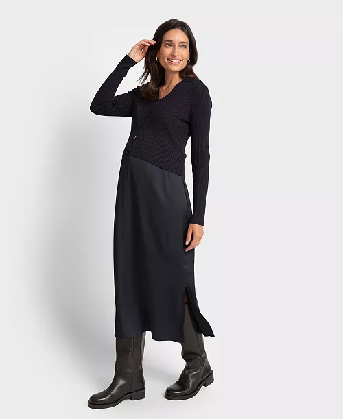women's cardigan dress