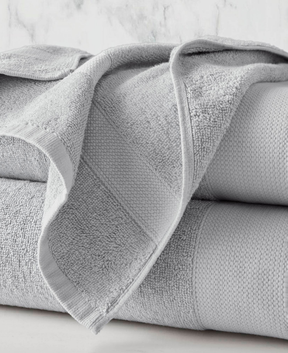 510 Design Premium Turkish Cotton Plush 6-pc. Bath Towel Set In Light Grey