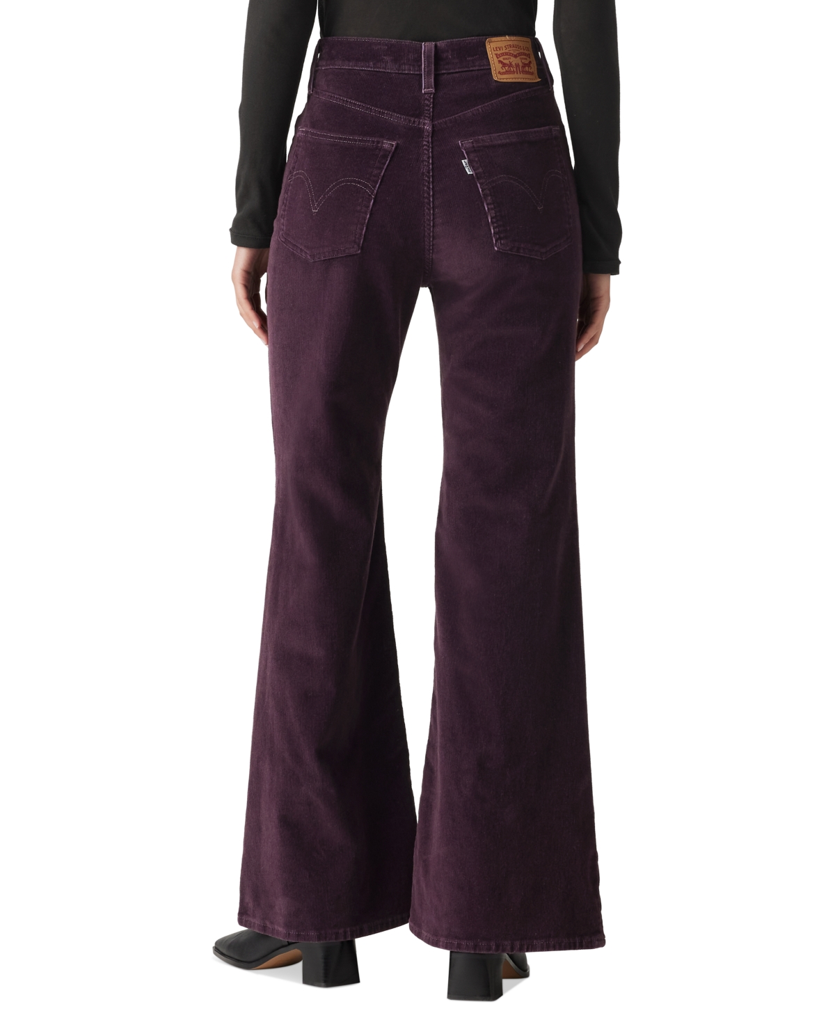 Levi's Women's Ribcage Bells High-Rise Corduroy Pants