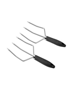 Curve Handle Stainless Steel Turkey Lifters, Set of 2