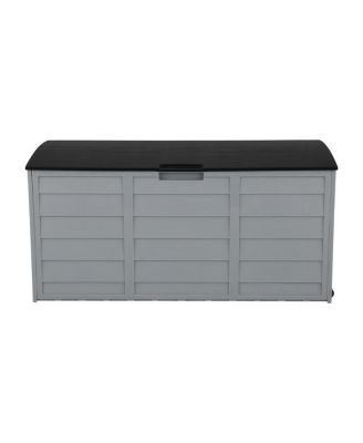 Outdoor Garden Plastic Storage Deck Box Elegant and Practical Storage Solution