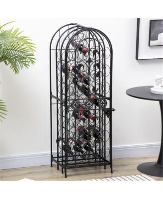 Stylish Wine Rack Cabinet for Efficient Storage and Display of Bottles and Glassware