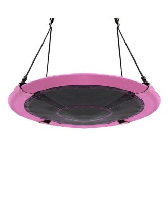 40 Inch Flying Saucer Tree Swing Indoor Outdoor Play Set