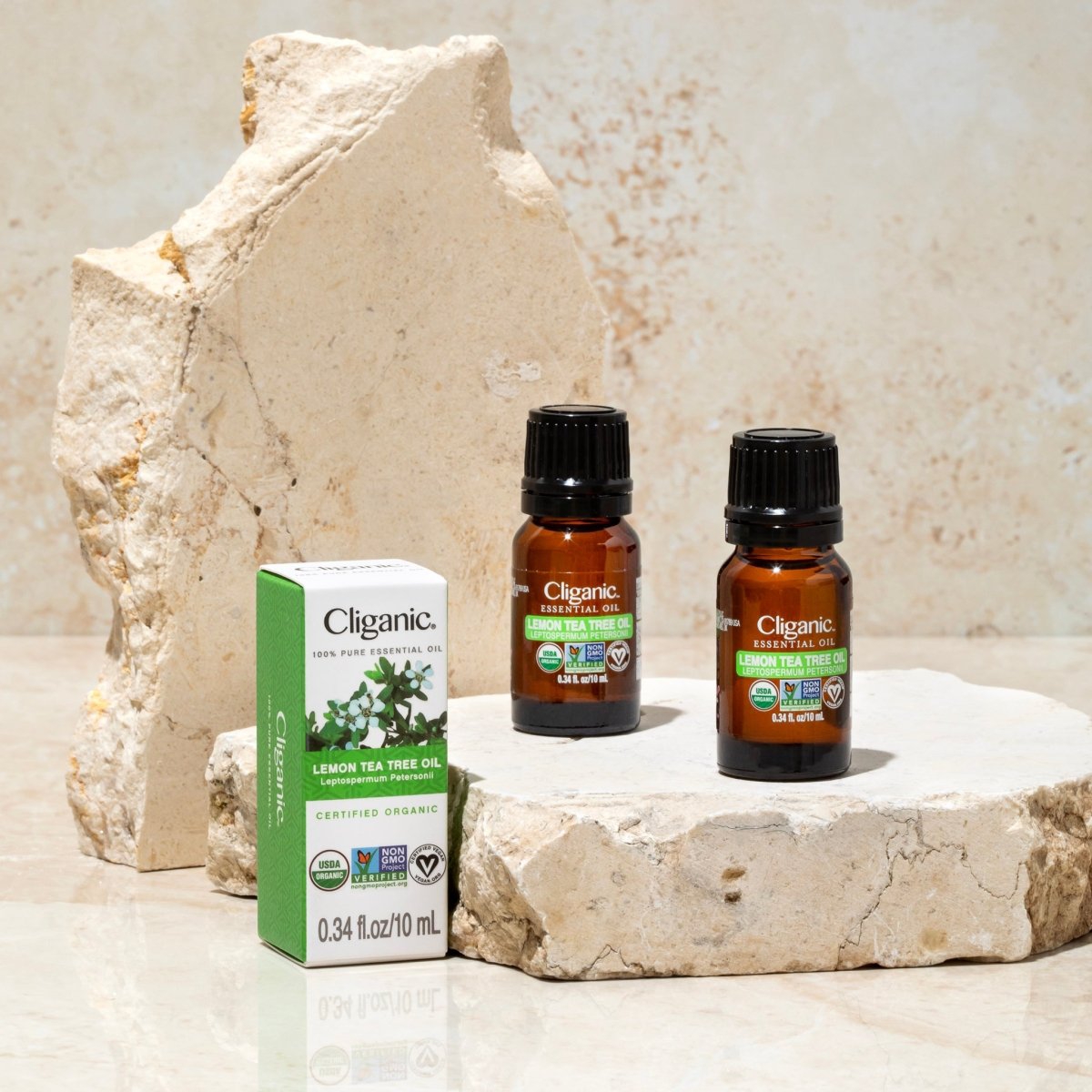 Cliganic Organic Lemon Tea Tree Essential Oil