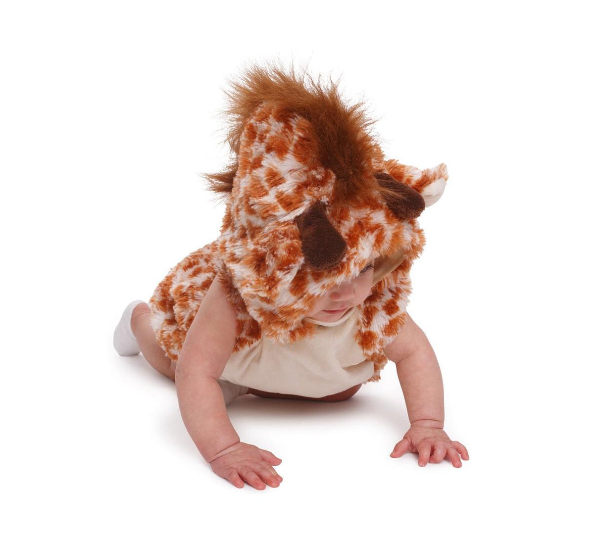 Dress Up America Giraffe Romper & Hood Costume Set - Infants Boys & Girls