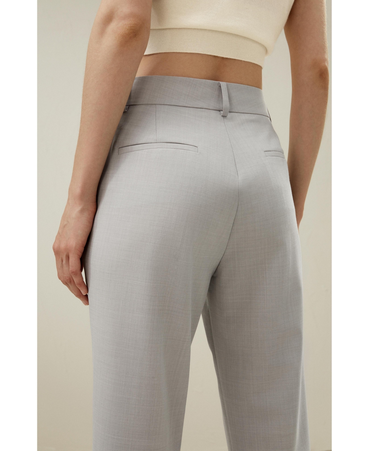 Lilysilk Women's Dolce Vita Merino Wool Trousers