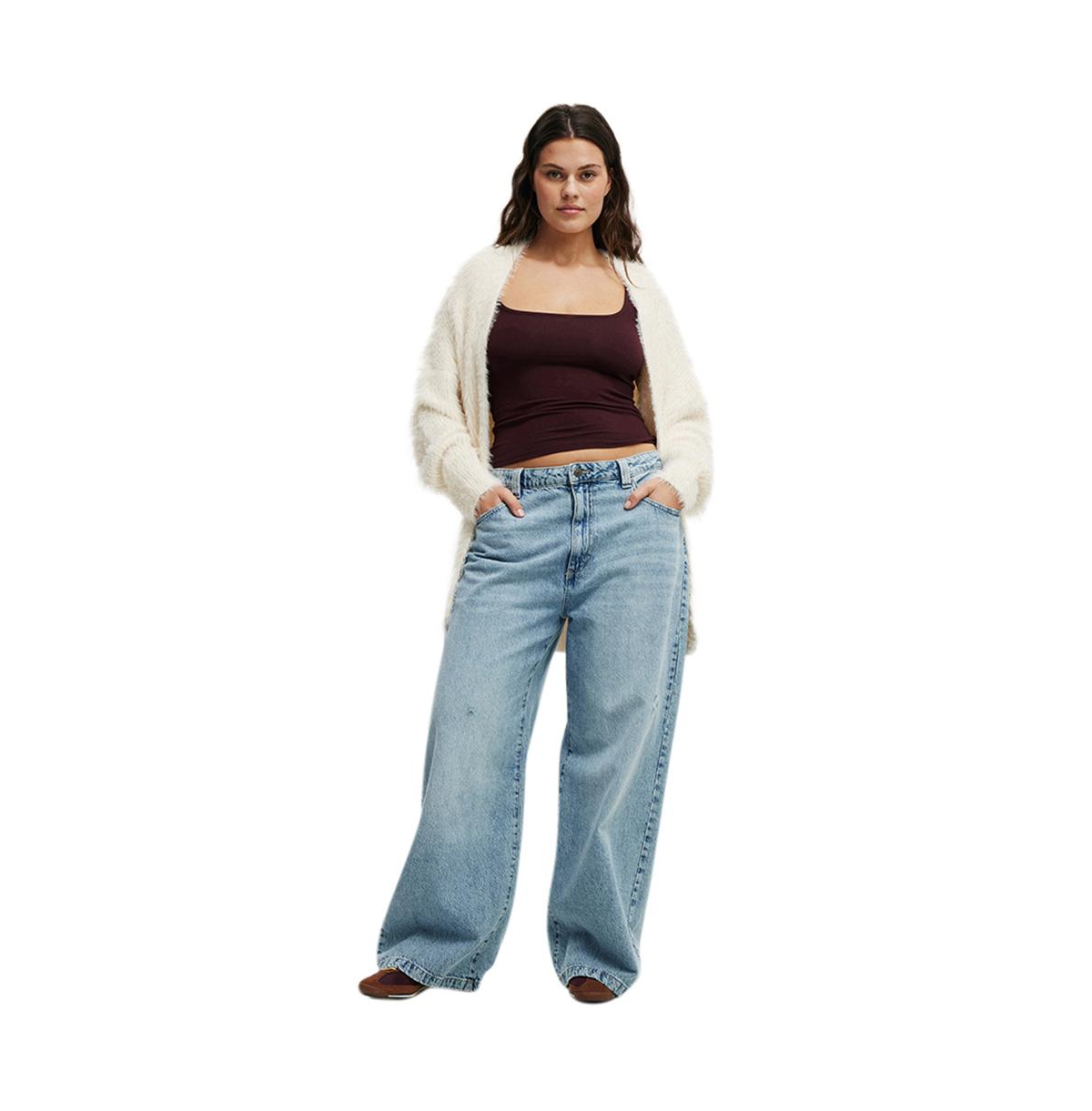 Cotton On Women's Faux Hair Longline Cardigan