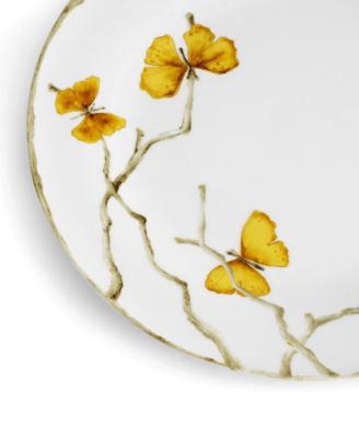 Butterfly Ginkgo Dinner Plate
