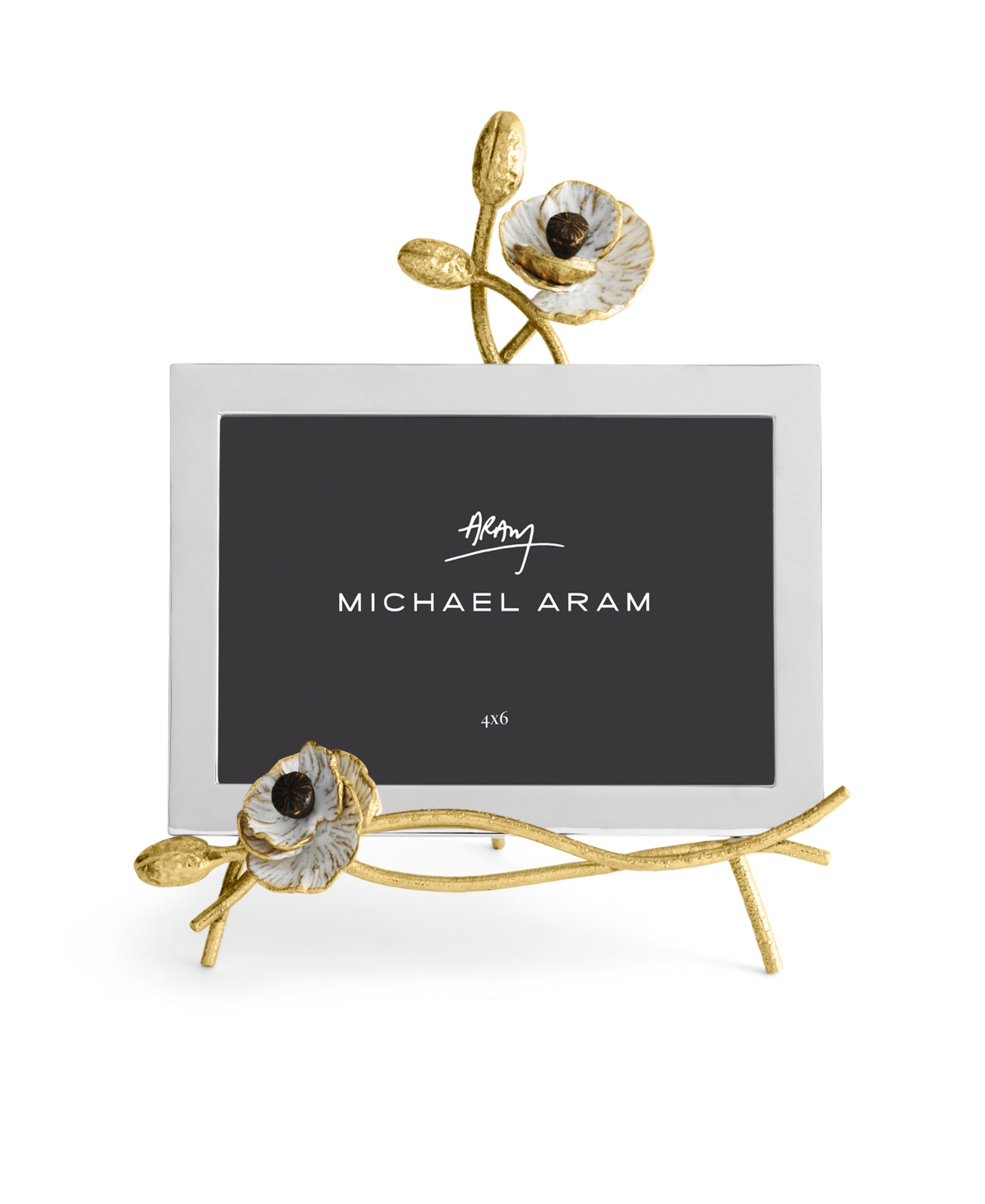 Michael Aram Anemone Easel 4 X 6 Picture Frame In No Color